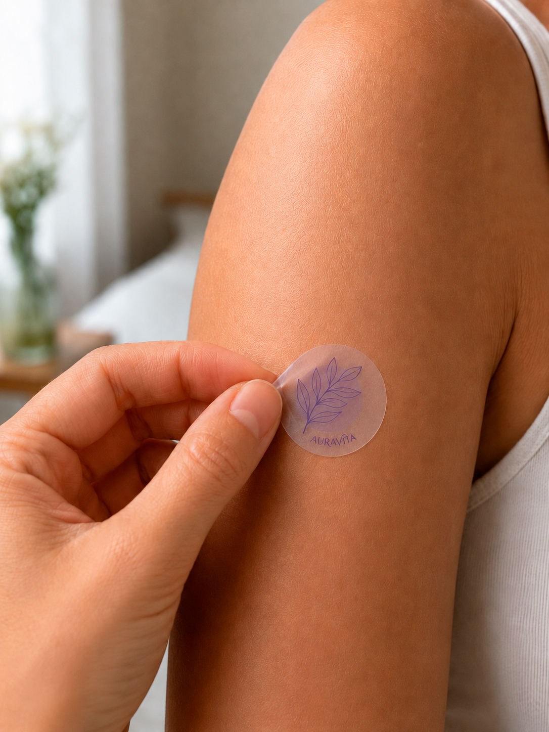 Memory patch being removed from the arm